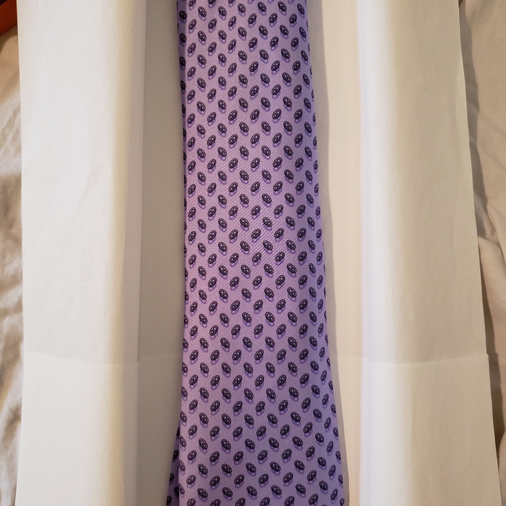 Hermes Tie, 100% Silk